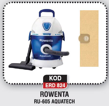 ROWENTA RU-605 AQUTECH ERD 824